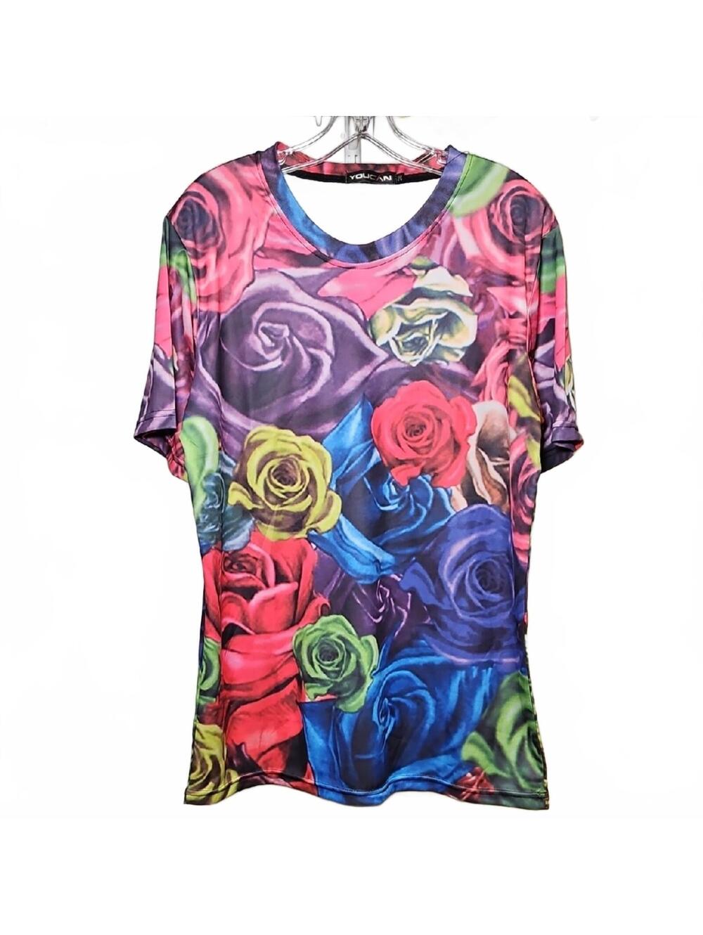 Youcan | Multicolor Floral Top | 2XL